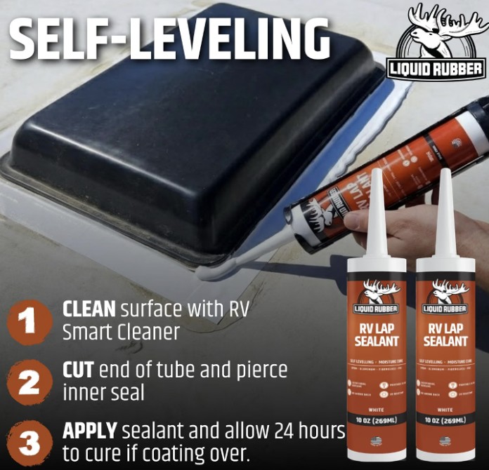 Liquid Rubber RV Lap Sealant