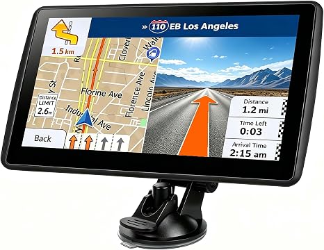 LMCOWRE 7" GPS Navigator with Truck & RV Routing