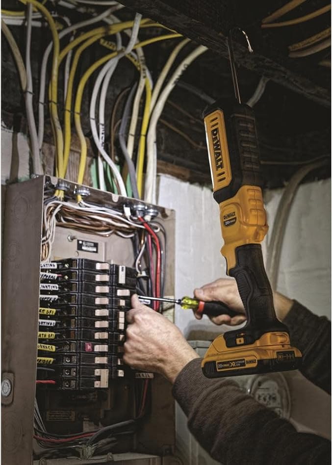 DEWALT 20V MAX LED Work Light, Pivoting Head (DCL050, Tool Only)